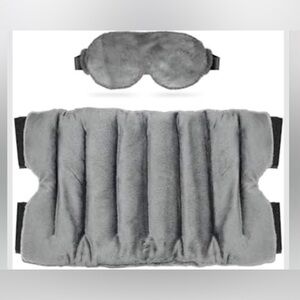 Superior Relief Heated Multi-Use Wrap + Eye Mask Set (New In Box)